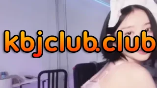 jjeong 부산딸램 메이드복구슬댄스 Jjeongi maid dance in pearl thong