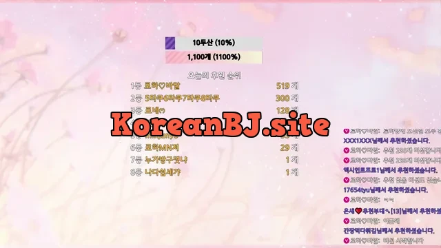 [Korean BJ] hfpw4i19 2024-08-26
