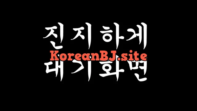 [Korean BJ] uoan2xoak3j0skq 2025-01-19