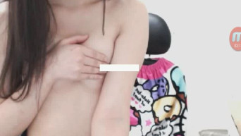 하늘 손브라 실수+신음