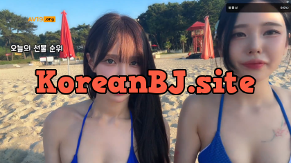 겨우디 츄정 비키니 팬방
