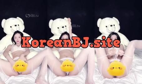 jjeong 부산딸램 화이트스타킹플러그 Jjeongi Butt Plug and White Stockings