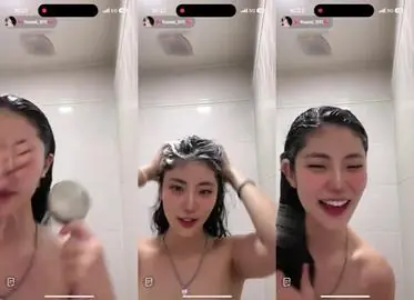 틱톡 라방으로 샤워하다가 꼭노 28초