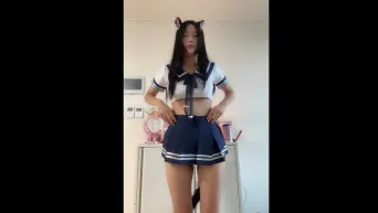 신음소리 내면서 아헤가오 하는 존예BJ